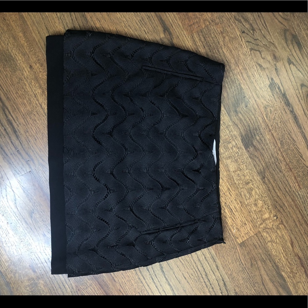 diane von furstenberg black skirt